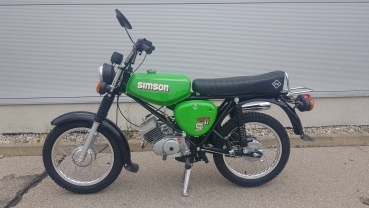 SIMSON S51 Grün Schwarz